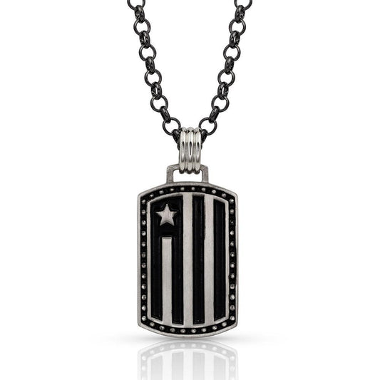 Independence Day Flag Necklace