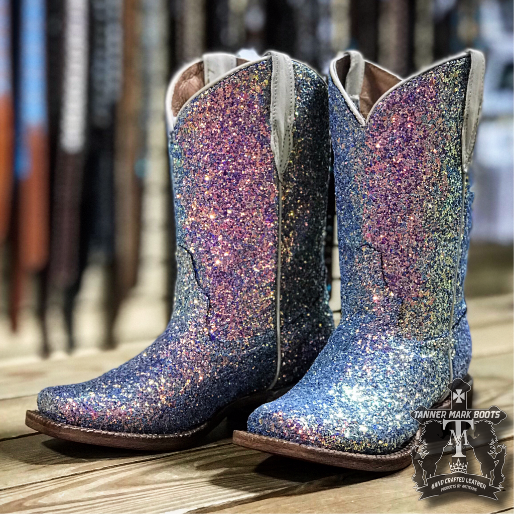 Tanner Mark Infant Boots- BLUE MERMAID