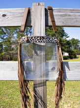 Load image into Gallery viewer, Kaitlyn Leopard Fringe Crossbody
