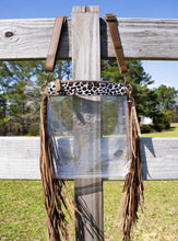 Load image into Gallery viewer, Kaitlyn Leopard Fringe Crossbody

