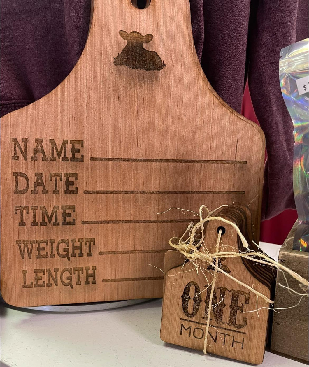 Baby Milestone Tags