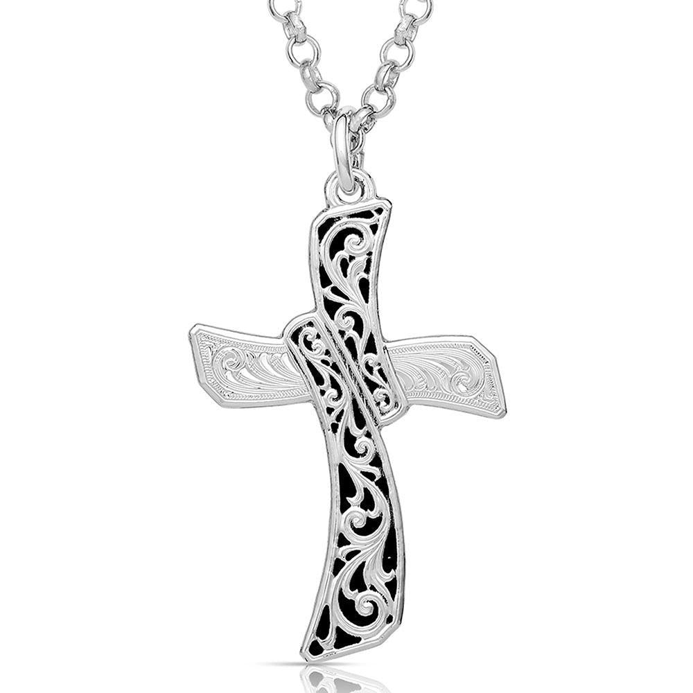 Montana Silversmiths Wilderness Cross Necklace