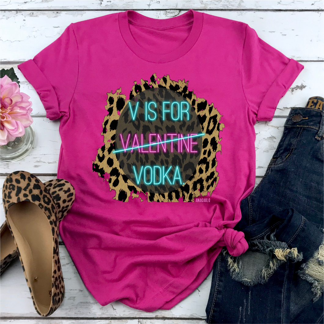 V is for Vodka Tee