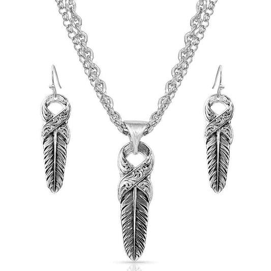 Montana Silversmiths Strength Within Jewelry Set
