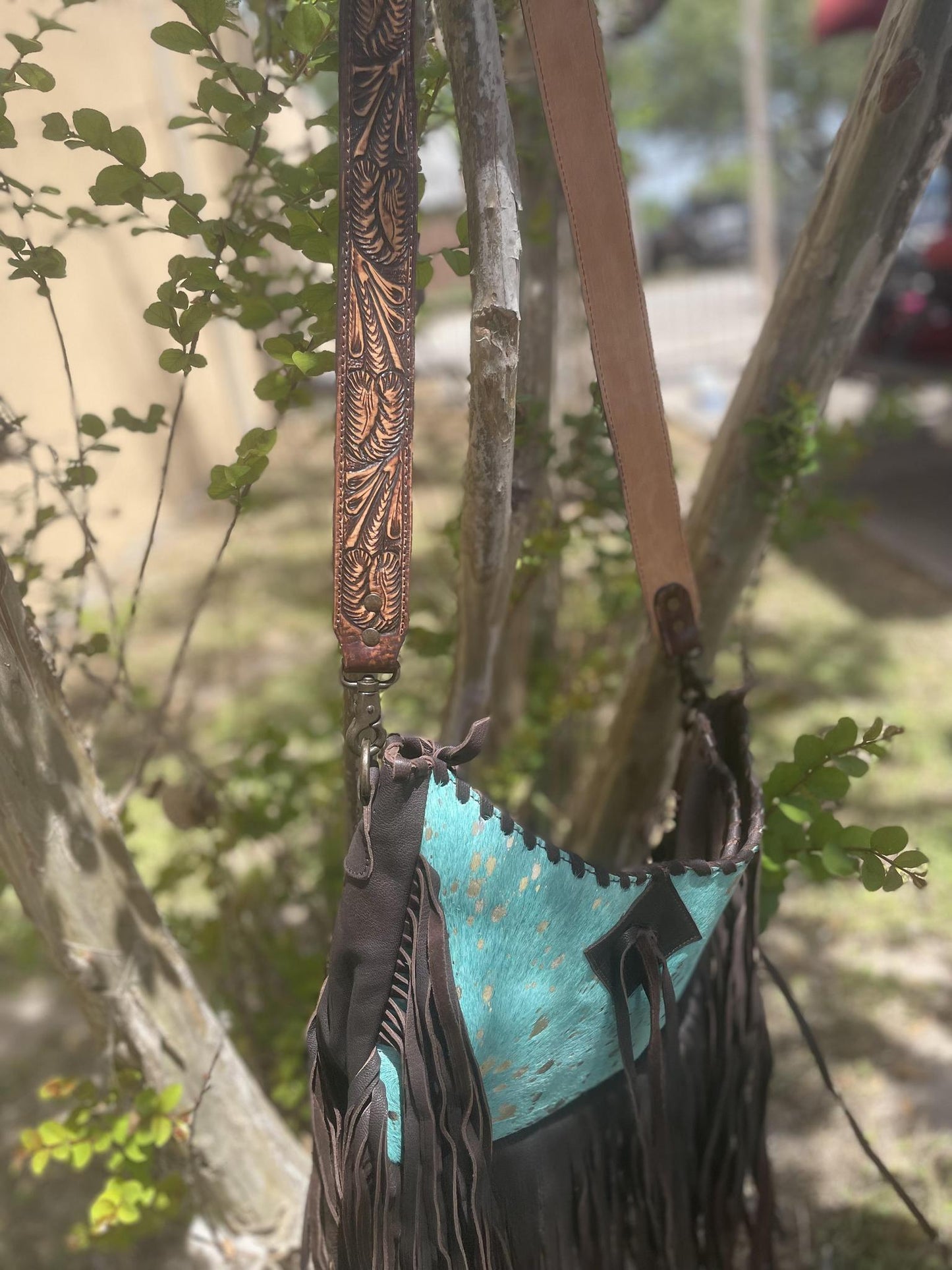 American Darling Diane Crossbody W/ Tooled Strap