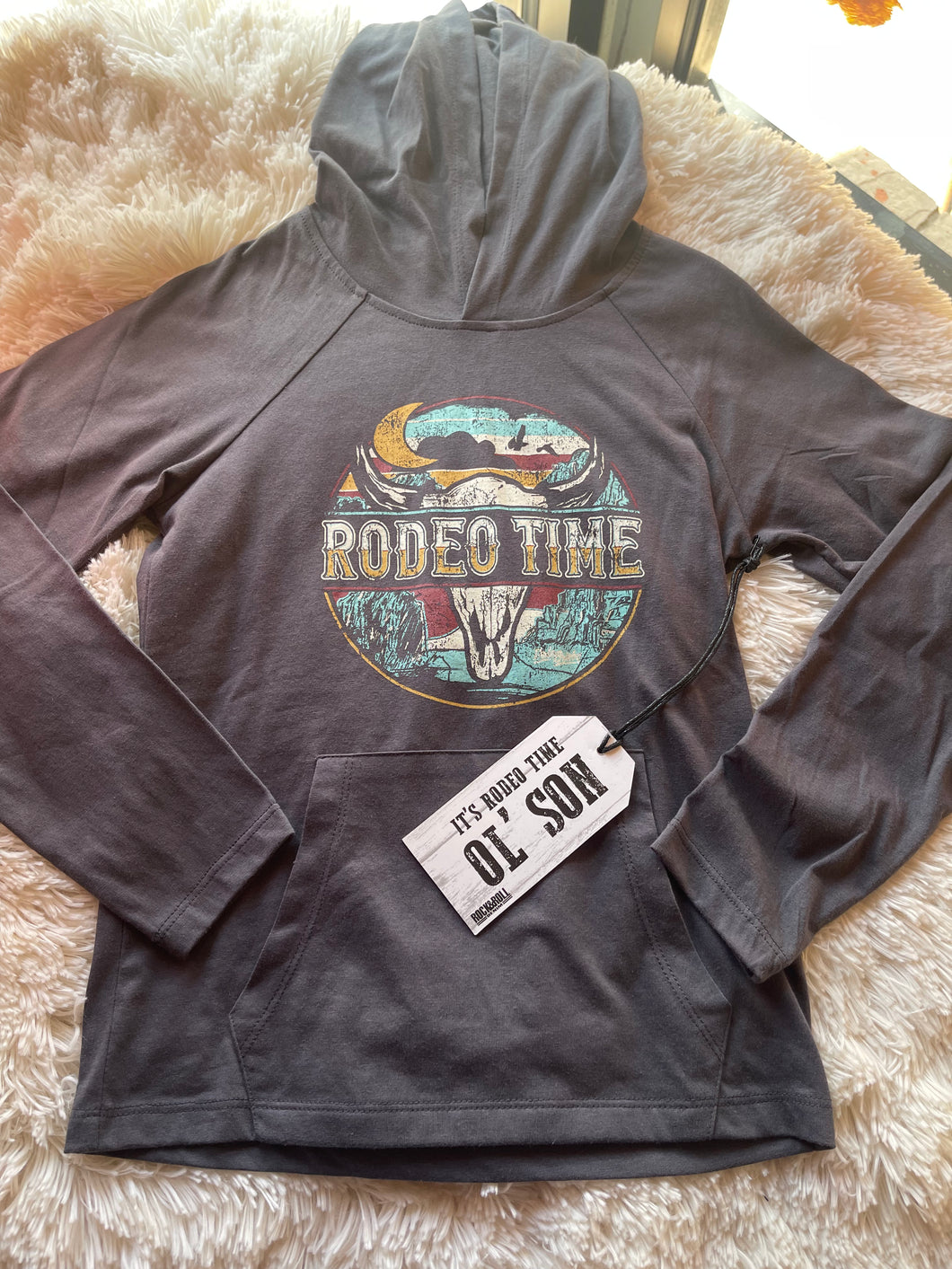 Youth Dale Brisby Rodeo Time Hoodie