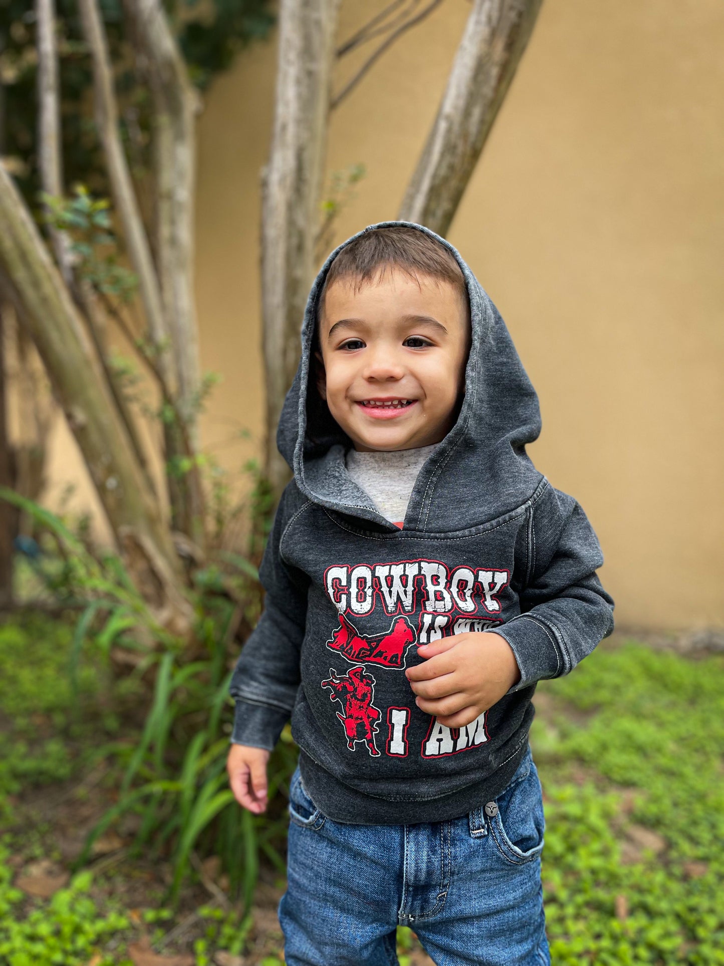 Infant & Toddler Cowboy is Who I Am Pullover