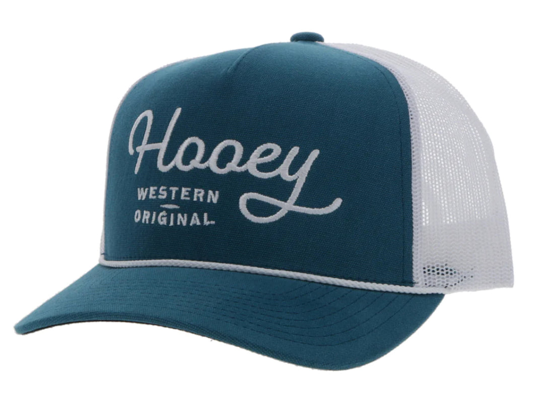 OG Hooey Teal/White