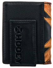 Load image into Gallery viewer, Patchwork Leather Bi-fold Money Clip
