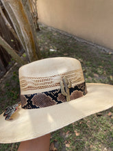 Load image into Gallery viewer, Temecula Snake Print Cactus Hat
