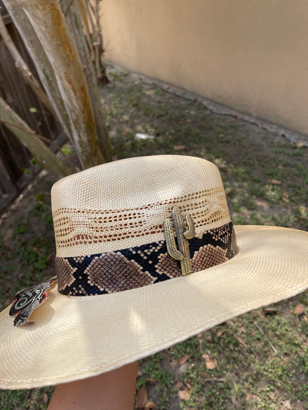 Temecula Snake Print Cactus Hat