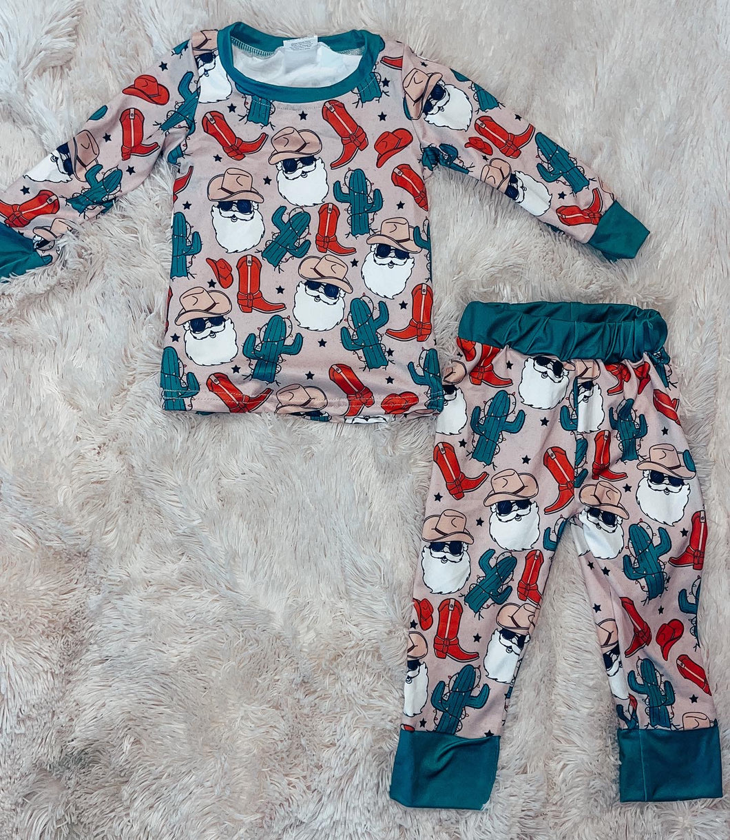 Cowboy Christmas Pajamas