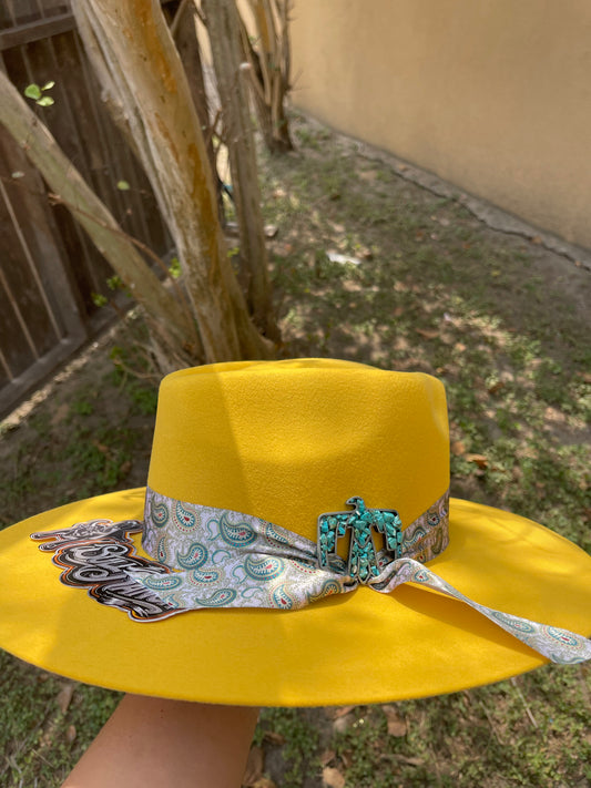 🤠Gypsy Yellow Arrow Hat