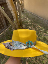 Load image into Gallery viewer, Gypsy Yellow Arrow Hat
