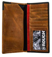Load image into Gallery viewer, Diamond Patchwork Cutout w/Cowhide Rodeo Wallet
