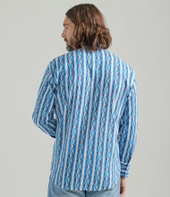 Load image into Gallery viewer, Wrangler Men&#39;s Checotah Red, White &amp; Blue LS Snap
