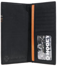Load image into Gallery viewer, Ranger Rodeo Hooey Wallet Embroidered Black Leather
