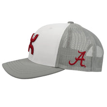 Load image into Gallery viewer, Hooey Alabama White/Crimson Cap
