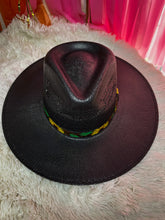 Load image into Gallery viewer, Sienna Sunflower Black Hat
