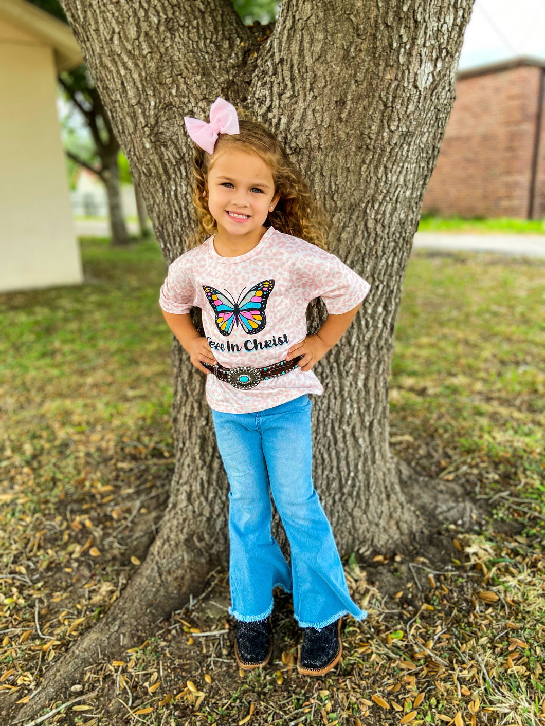 Free In Christ Girls Tee