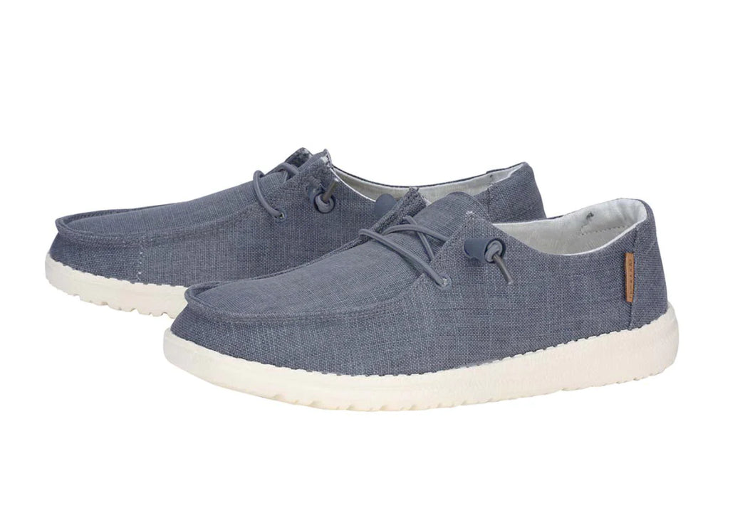 Wendy Chambray Navy White