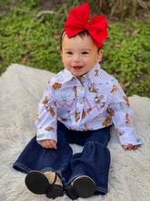 Load image into Gallery viewer, Wrangler Rodeo Girl Infant Onesie
