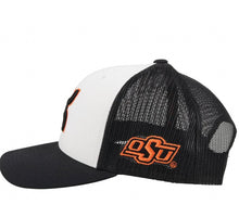 Load image into Gallery viewer, Hooey OSU White/Black Cap
