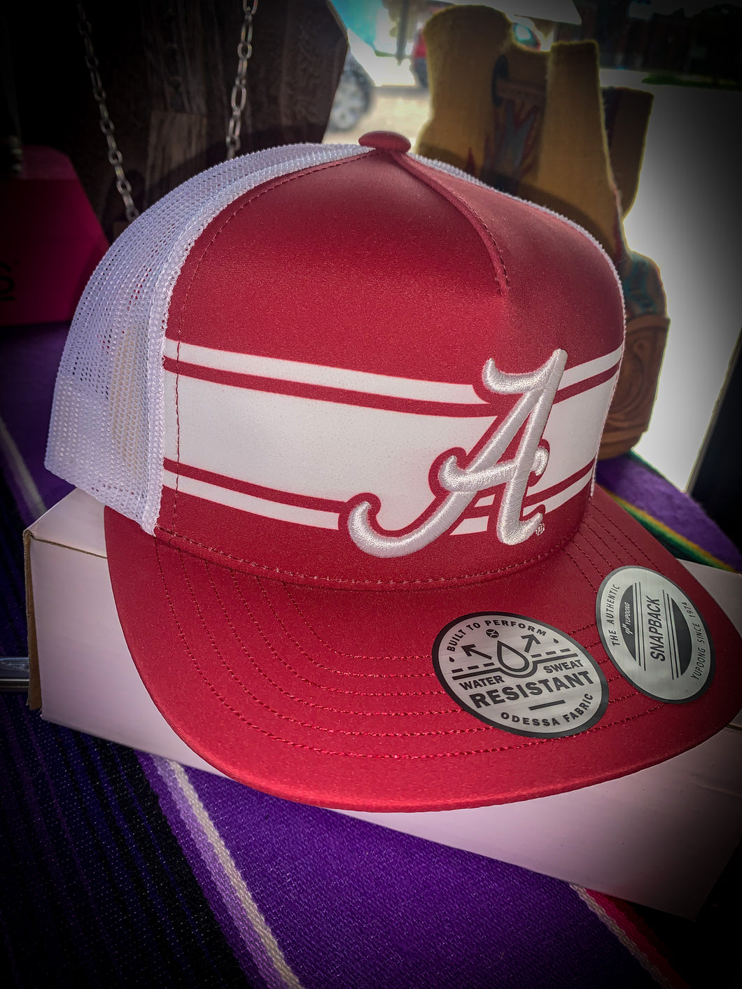 Hooey Alabama Striped Cap