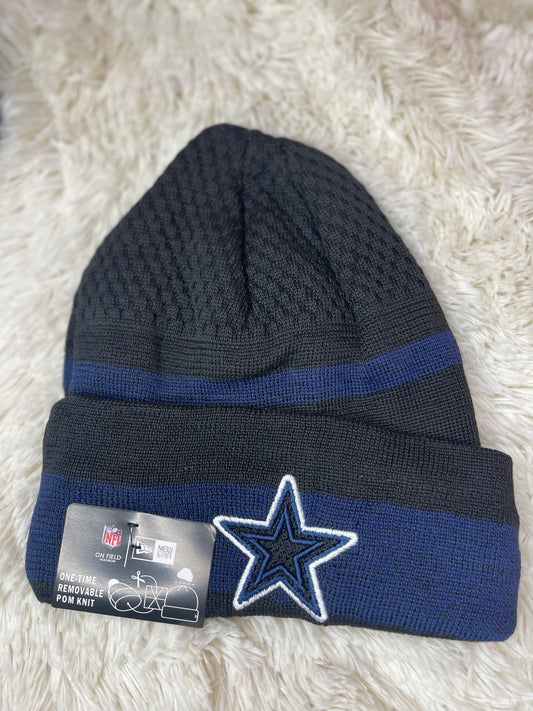 Black & Blue Cowboys Beanie