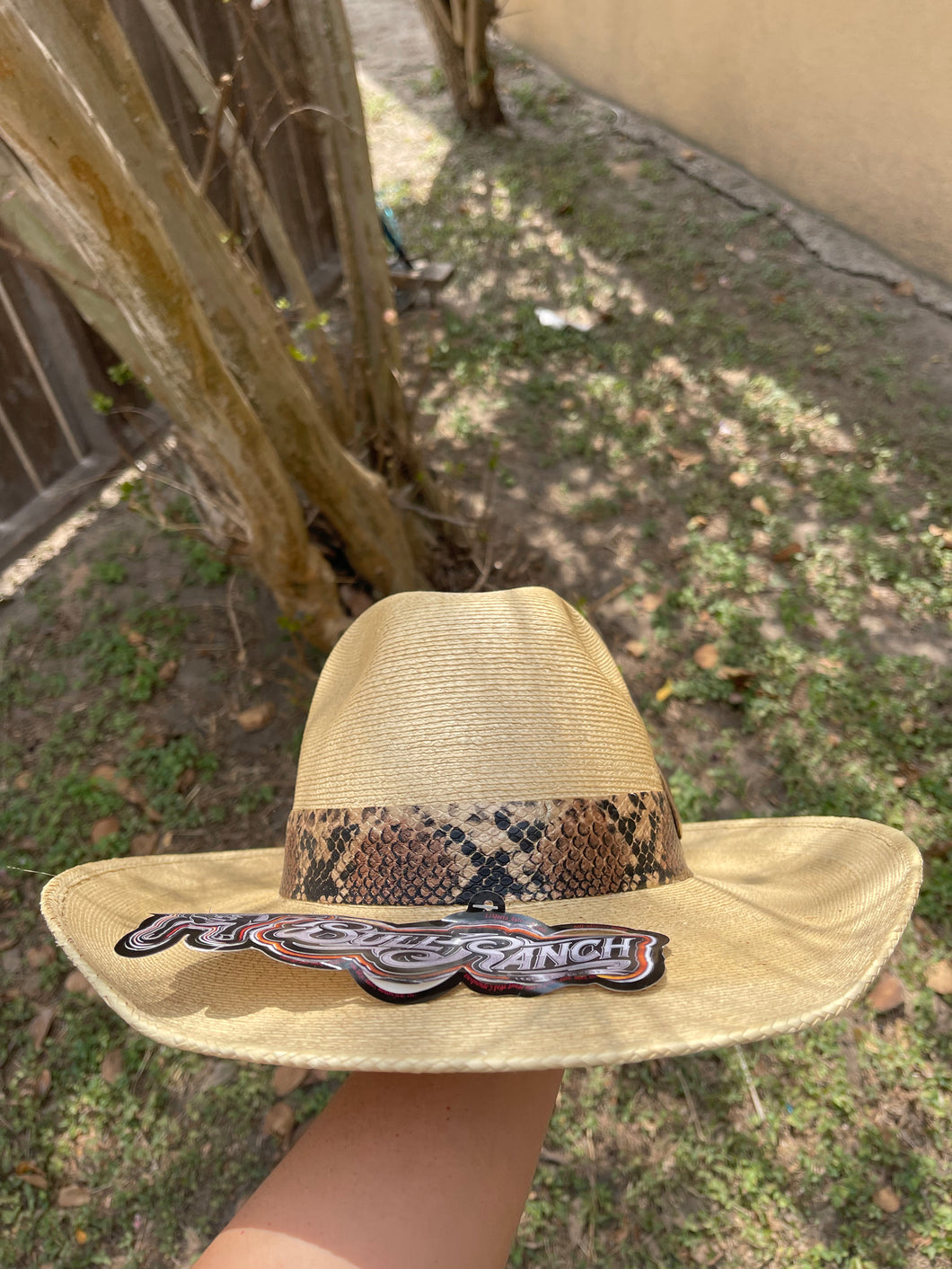 Saguaro Snake Print Cactus Hat
