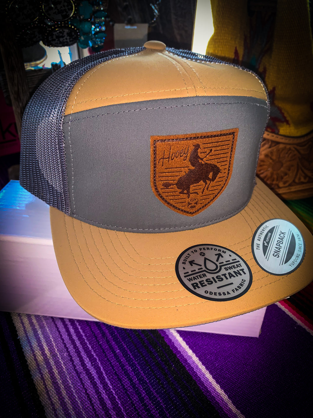 Hooey Roughy Tan/Grey Cap