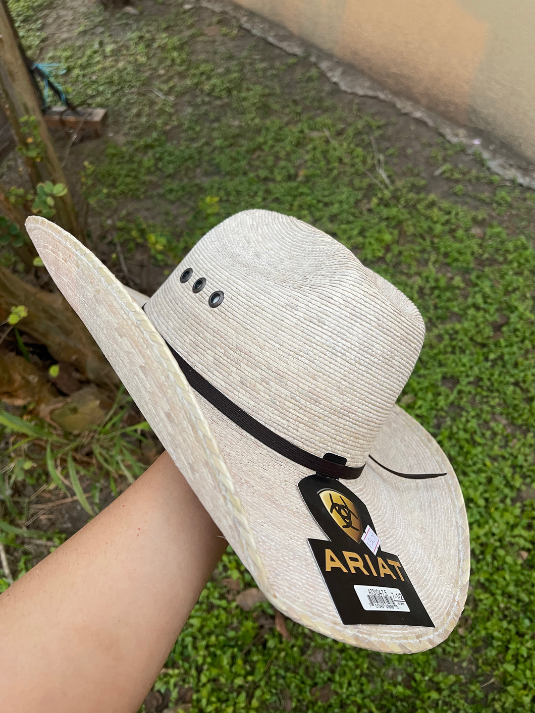 🤠Ariat Adult Natural Palm Hat
