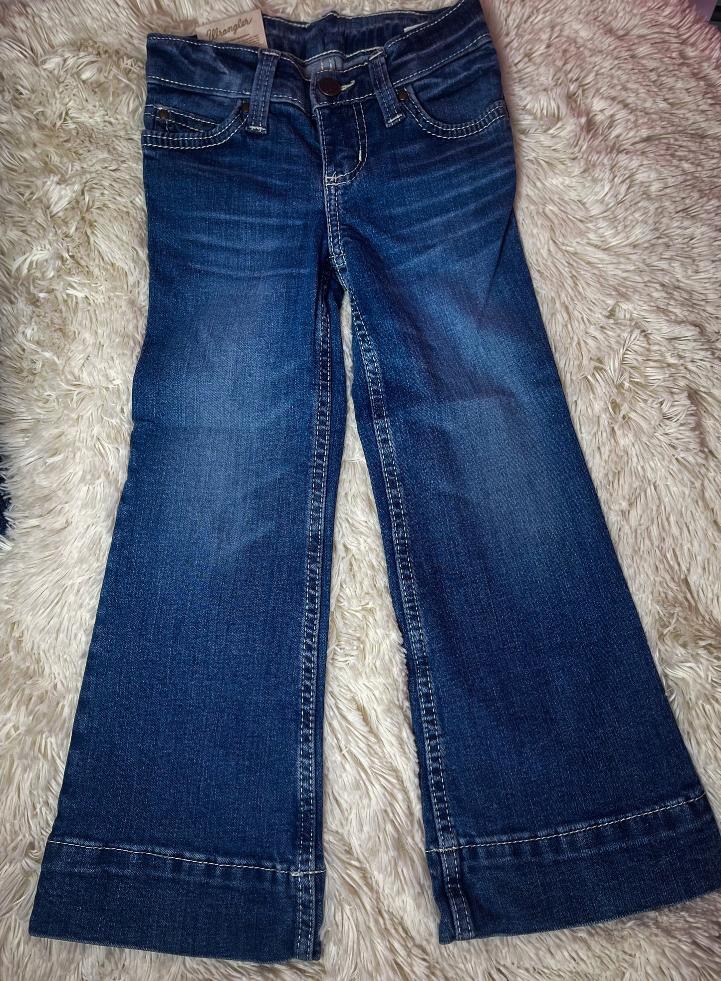 Girls Wrangler Regular Trousers