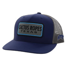 Load image into Gallery viewer, Hooey NVY/GRY Cactus Ropes Cap
