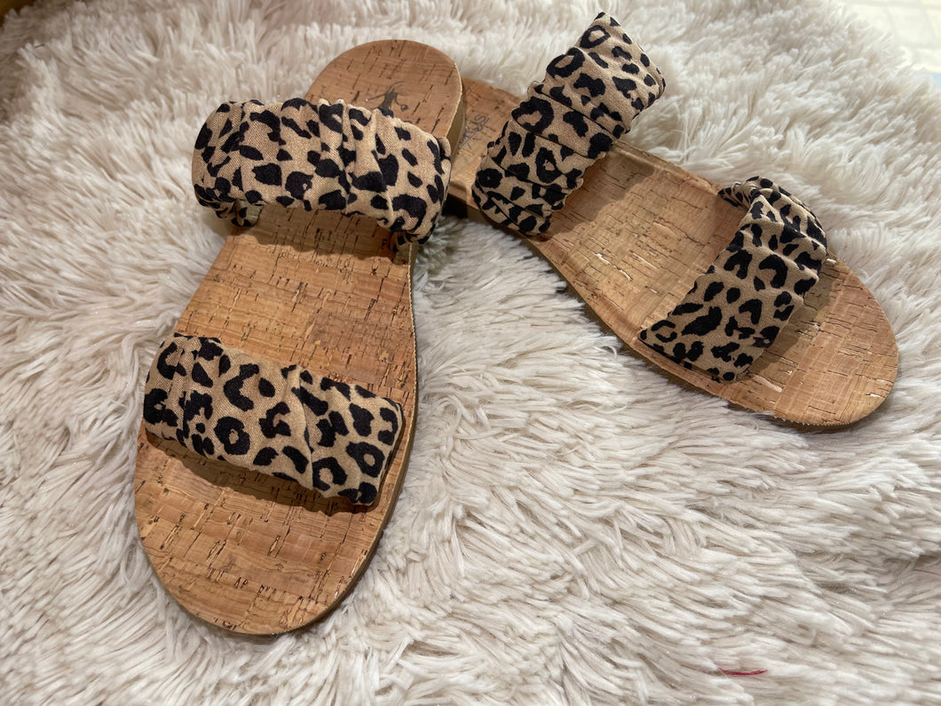Lux Leopard Sandals