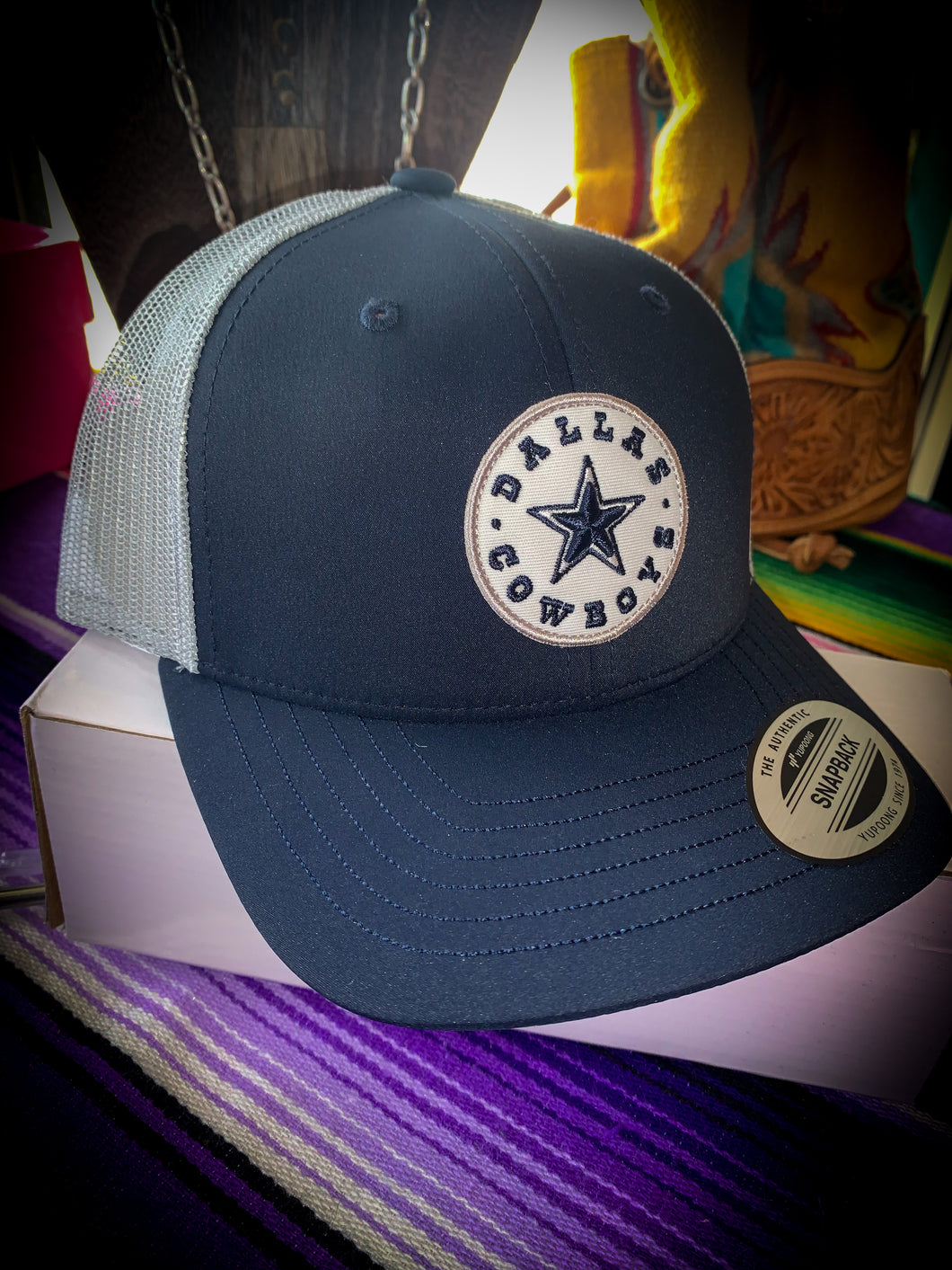 Hooey Dallas Navy/Grey Cap- YOUTH