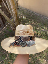 Load image into Gallery viewer, Temecula Snake Print Cactus Hat
