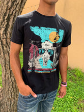 Load image into Gallery viewer, Men&#39;s Dale Brisby Bull Skull Pow Pow Tee
