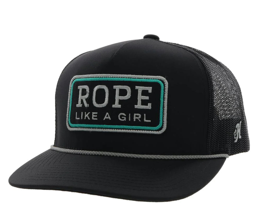 Hooey Black Rope Like a Girl Cap