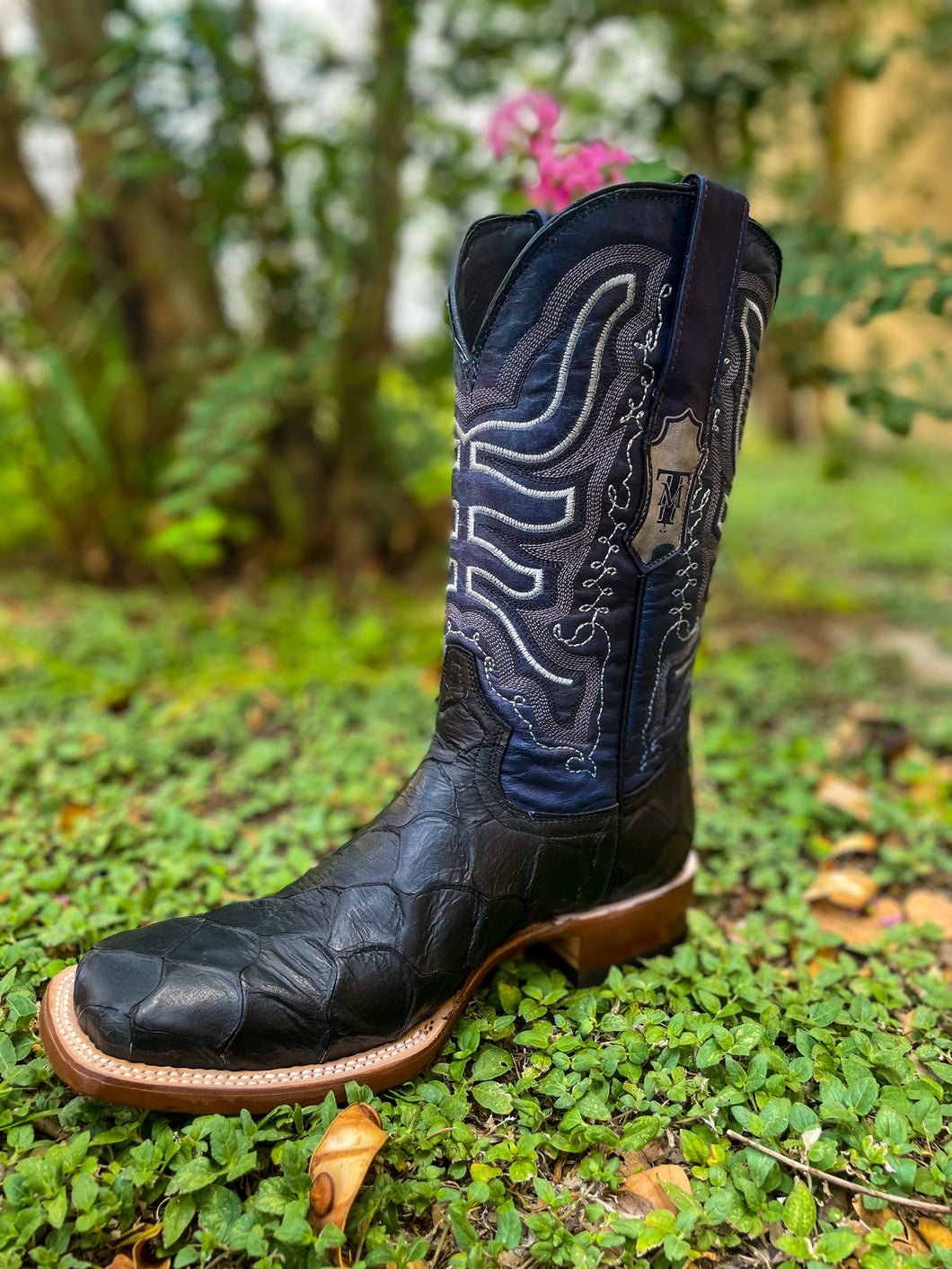 Tanner Mark Men's team Boots - Blue Top Fish Matte