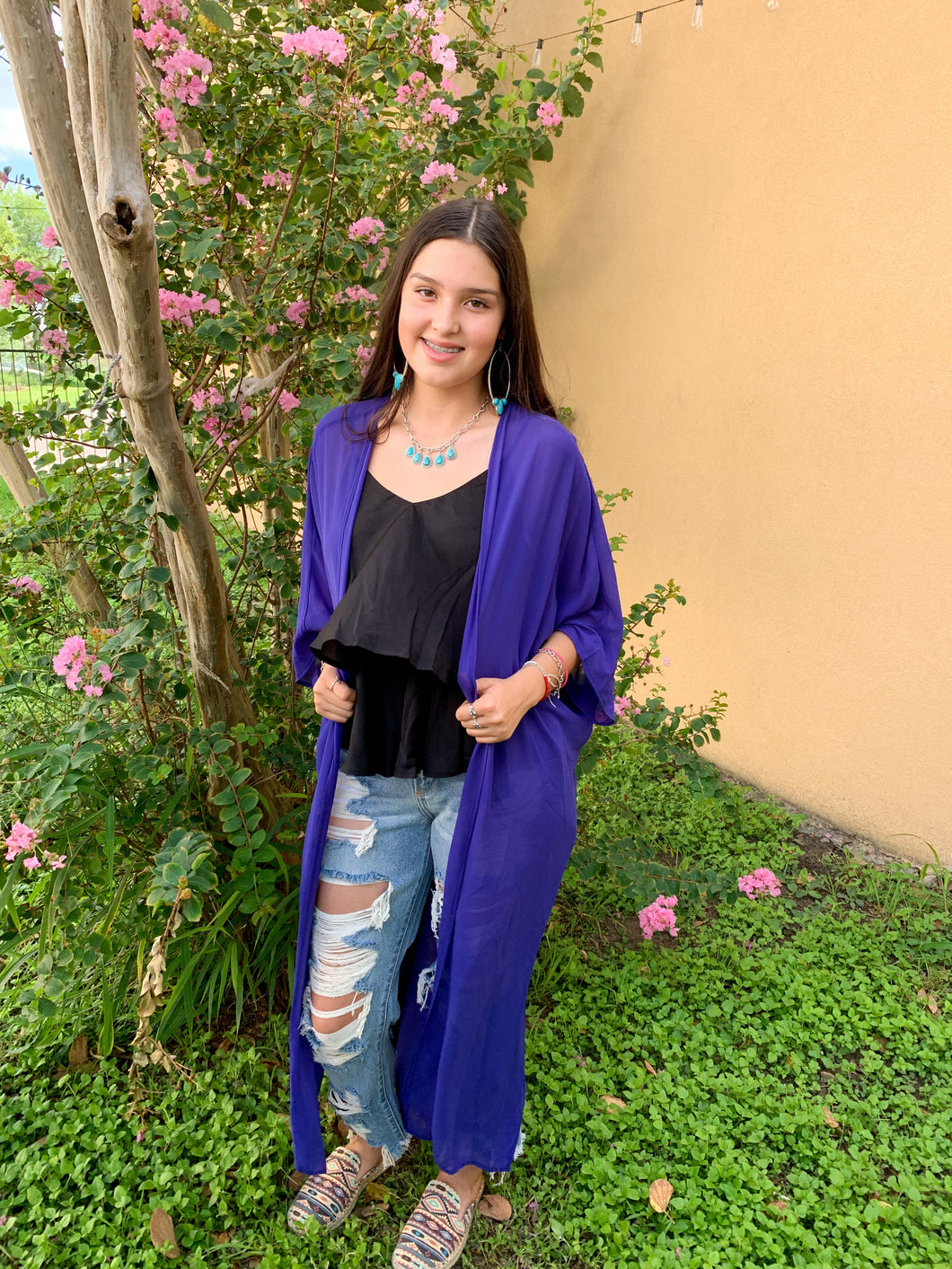 Royal Blue Cardigan