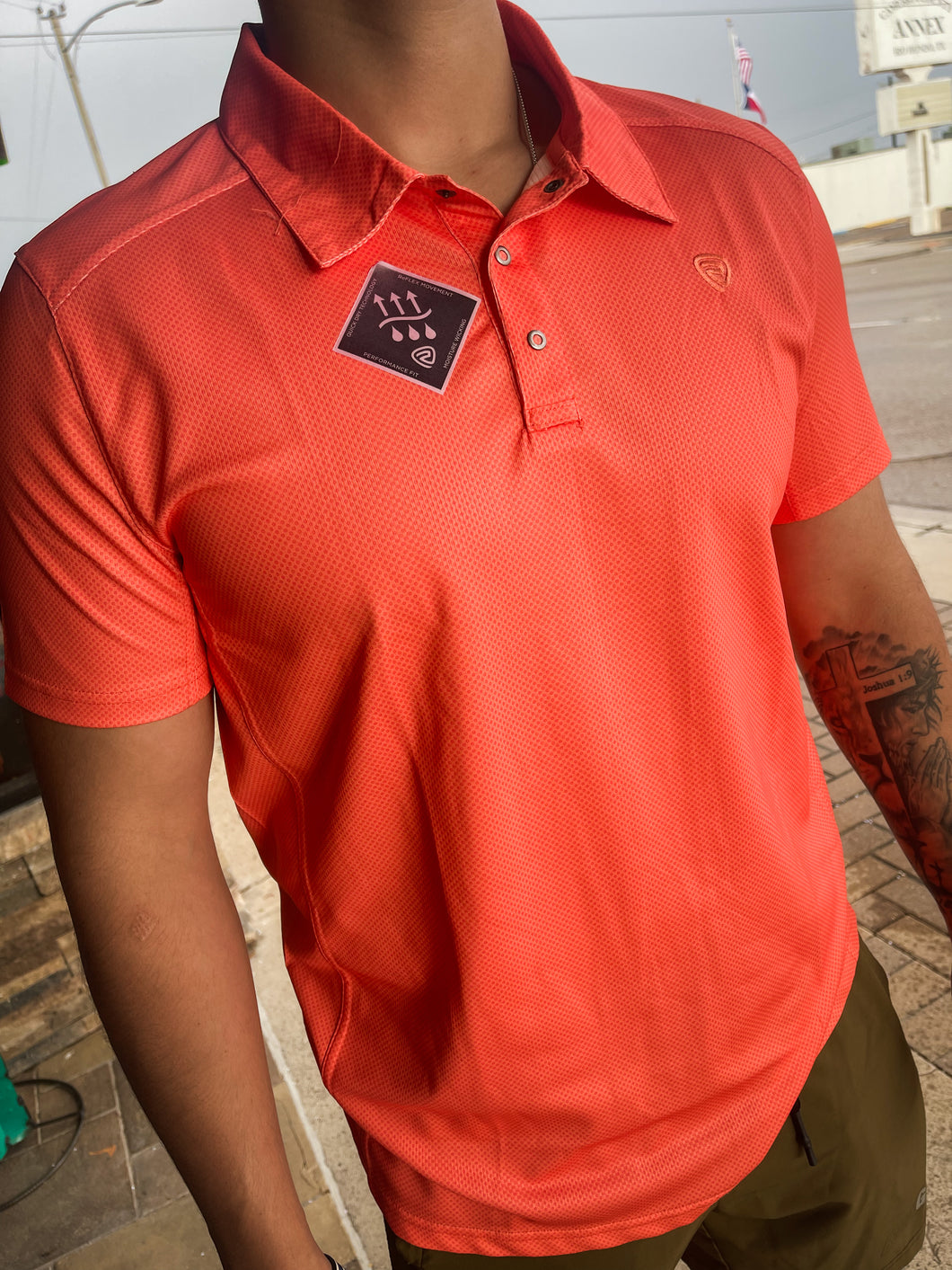 Rock & Roll Orange Polo
