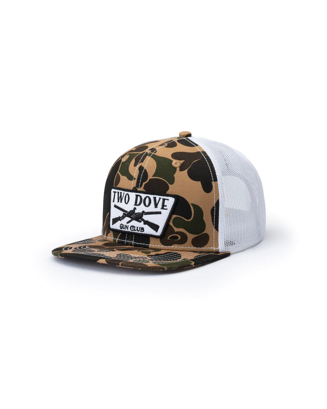 Two Dove Green Camo Gun Club Cap