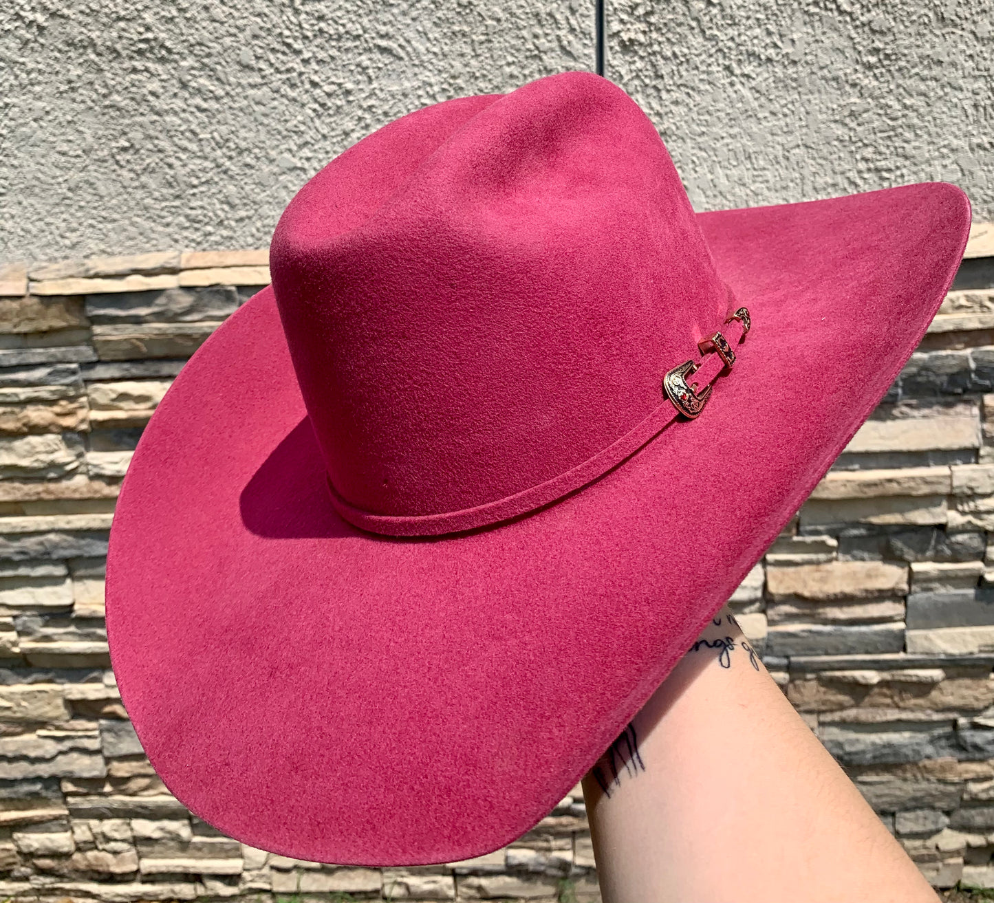 🤠ProHats Stephenville Pink Hat