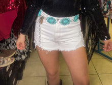 Load image into Gallery viewer, White Denim Shorts

