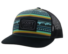 Load image into Gallery viewer, Doc Hooey Turquoise/ Black Aztec
