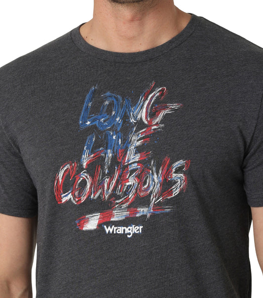 Wrangler Men’s Long Live Cowboys Tee