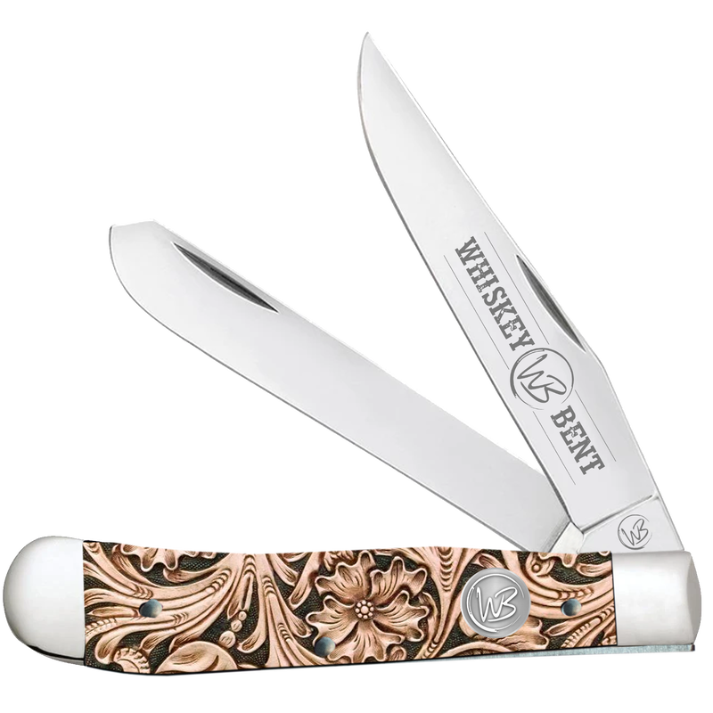 Whiskey Bent Floral Tool Trapper Knife