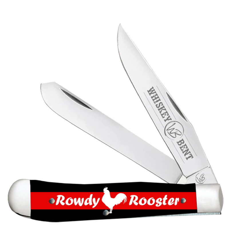 Whiskey Bent Rowdy Rooster Trapper Knife