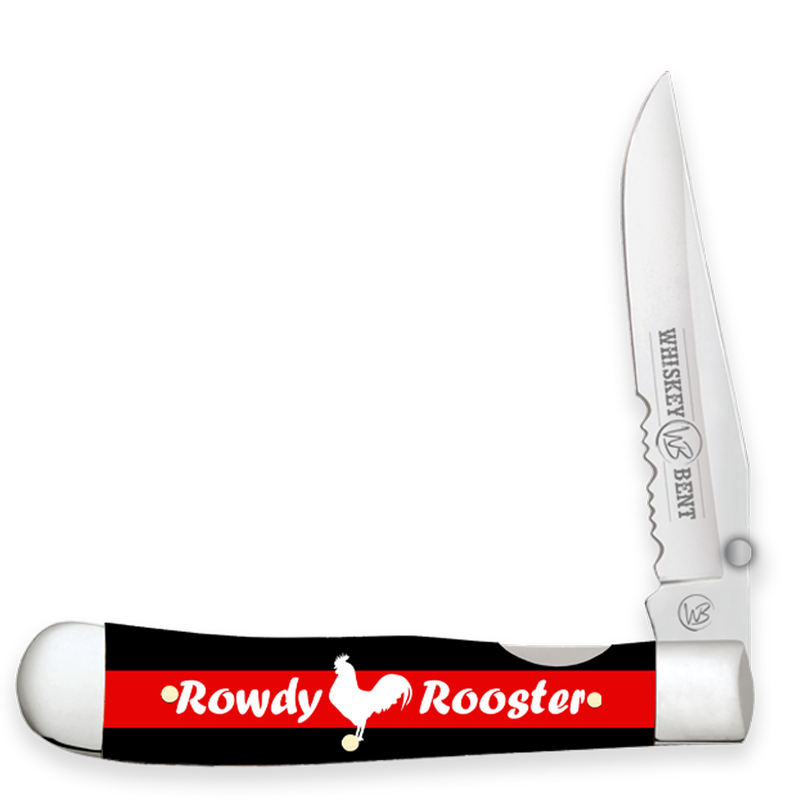Whiskey Bent Rowdy Rooster Locking Trapper